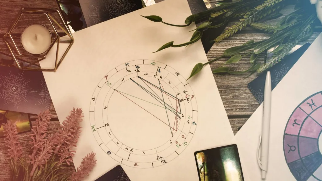 Astrological chart
